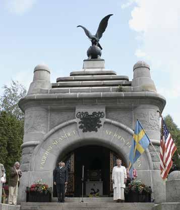 John Ericssons mausoleum beläget vid östra kyrkogården är en av våra historiskt sett stora sevärdheter i kommunen.