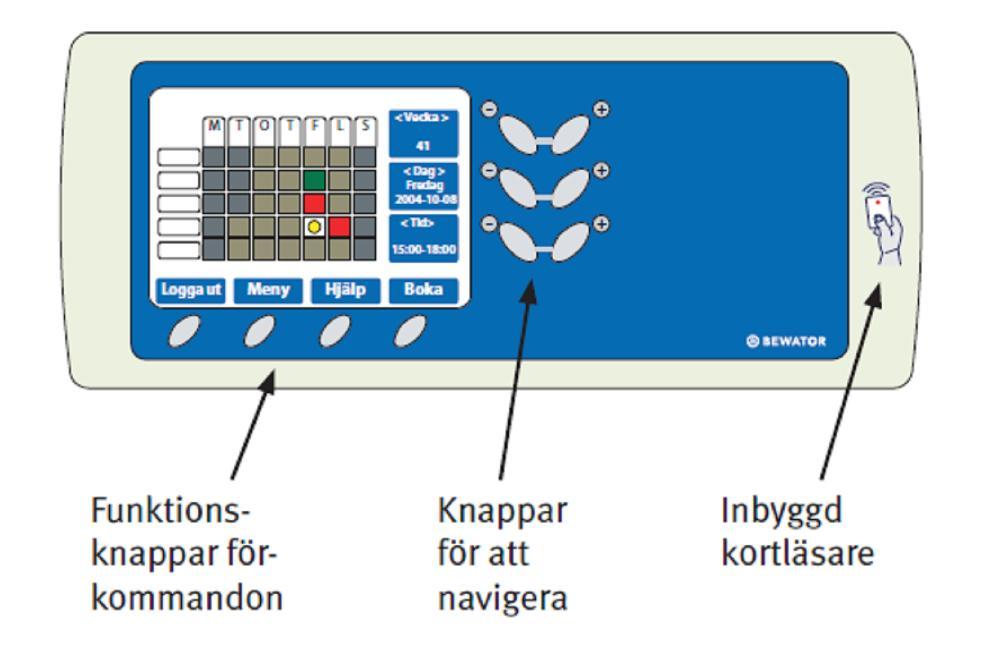 Tvättbokning via terminal och Internet Om tvättbokningen Tvättider kan bokas via Internet eller via en s.k. InfoPoint terminal.