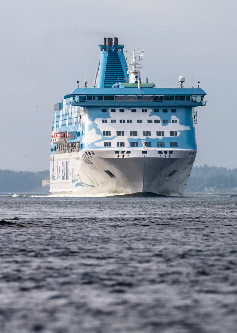 2. Minskad erosion? Beträffande erosionen lider Furusundsleden av svåra erosionsskador till följd av intensiv fartygstrafik från bland annat Finlandsbåtarna.