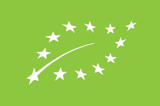 02008R0889 SV 21.05.2017 014.001 110 M3 BILAGA XI A. EU:s ekologiska logotyp enligt artikel 57 1. EU:s ekologiska logotyp ska vara utformad enligt nedanstående förlaga: 2.