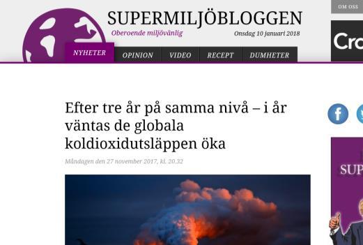 Att minska klimatpåverkan en del av MKB:s affärsplan