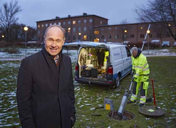 SAMARBETSPARTNER ANTICIMEX << platser. Till exempel avloppsrör som går in och ut från byggnader. När råttan passerar känner sensorer av detta och ett antal plastspjut trycks ner och avlivar djuret.