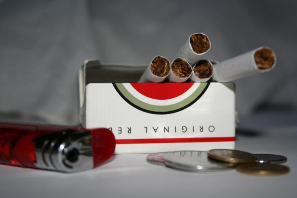 Ett paket cigaretter
