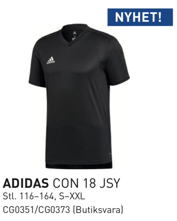 Material Träningströja: Vi vill att alla spelare har likadana träningströjor på sig på träningarna (Adidas