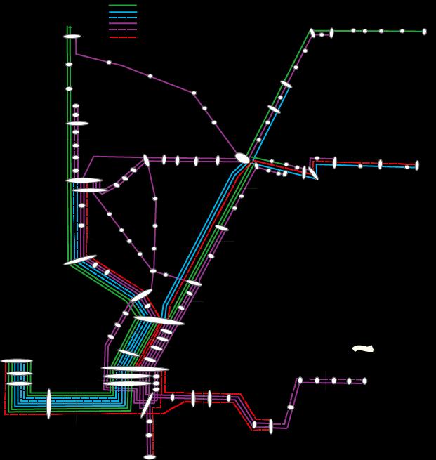 kapacitetsbegränsningar i Citytunneln. För att få plats med långväga trafik i Citytunneln har det därför antagits att delar av trafiken inom Skåne, vänder på Malmö C.