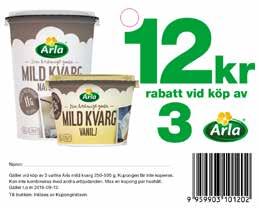 Flerköpskuponger Kuponger med ett köpkrav, exempelvis köp 2 få 10 kr rabatt eller köp 3 få 15 kr rabatt, kallas