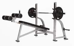 41311643 Black 41311641 Silver Dimensioner: L 176 x B 156 x H 137 cm OLYMPIC DECLINE BENCH FW165 Bänken är