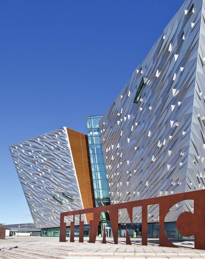 Titanic Belfast, Nordirland TITANIC FÖR MER DESIGNFRIHET.
