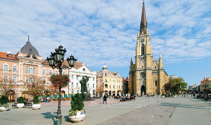 Novi Sad Jelena Stanković DAG 1: STOCKHOLM - BELGRAD Direktflyg till Belgrad. Vår lokalguide möter oss på flygplatsen och vi åker in till vårt fina hotell, som ligger mitt i stadens centrum.