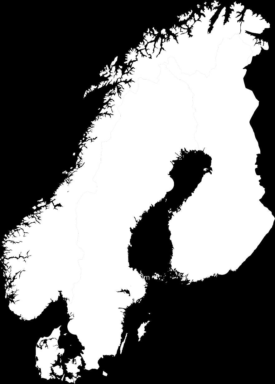 SEGMENTSÖVERSIKT Dedicare följer upp verksamheten med indelning på rörelsesegmenten Sverige och Norge. I bemanning ingår yrkeskategorierna vård, socialt arbete och pedagogik.