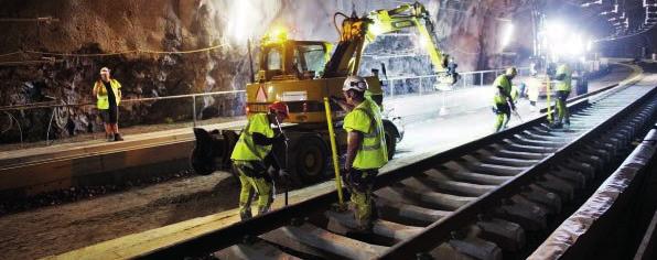 Som en del av Citybanan projektet bygger Implenia en tågtunnel som ska knyta ihop Cytybanan med Stockholm Södra på Södermalm.