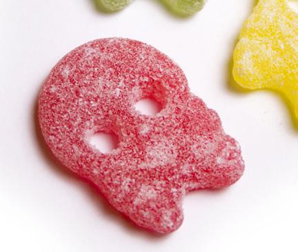 gelatine. In addition, all candy are free from AZO colors, and are molded in corn starch.