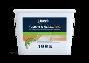 FLOOR & WALL TAC GOLV- OCH VÄGGLIM ALLROUND Floor & Wall Tac är ett vattenbaserat golv -och vägglim.
