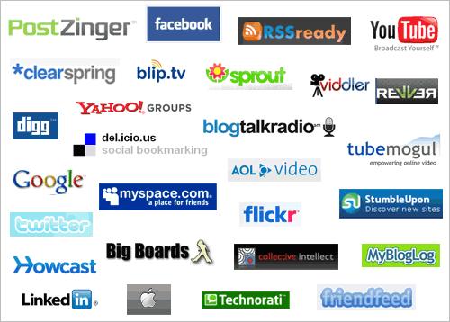 Sociala medier är ett samlingsbegrepp för webbplatser på internet, forum och nätverk, där människor träffas, berättar vad de gör, diskuterar, delar information, kunskap, intressen och skapar opinion