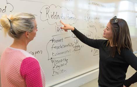 Du kommer att göra studiebesök, lyssna på intressanta föreläsningar och arbeta med olika fall.