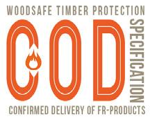 SE556630532101 Bilaga C. Copyright Woodsafe Timber Protection AB 2015 Woodsafe Timber Protection AB CoD 15-378 FR treated solid wood/woodbased panels. Only valid together with DoP.