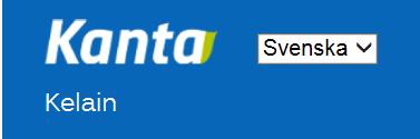 1. Förstasida Du kommer till Kelain-tjänstens förstasida när du öppnar webbläsaren och skriver in Kelaintjänstens adress www.kelain.fi i webbläsarens adressfält.