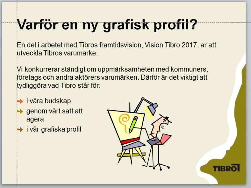 Markera bilden som du vill infoga i din presentation, så läggs den in i presentationen.