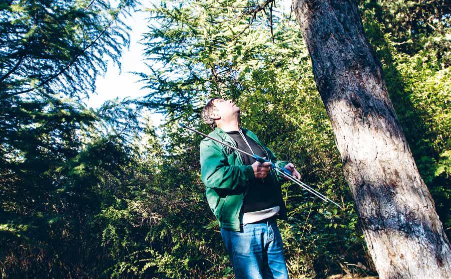 STÄRKA FACKENS ORGANISERING FOTO: KAJSA KAX FOTO: KAJSA KAX Vi fick 95 procent att ansluta sig på tre år Beso Kavelashvili har arbetat 37 år som skogvaktare i regionen Nedre Kartlien.