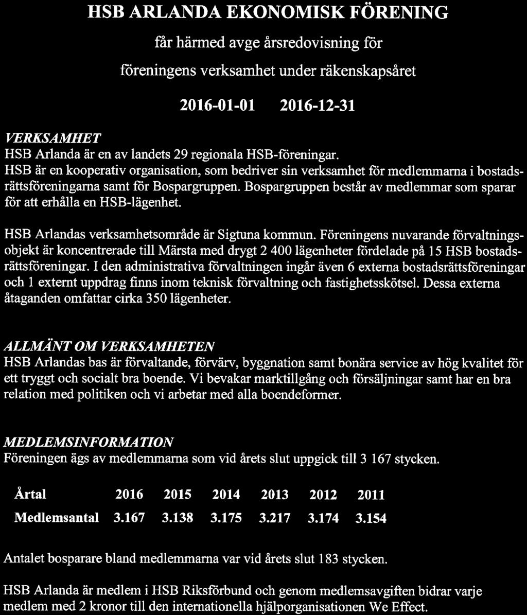 VERKSAMHET HSB Arlanda är en av landets 29 reginala HSB-freningar. HSB är en kperativ rganisatin, sm bedriver sin verksamhet för medlemmarna i bstadsrättsföreningama samt för Bspargruppen.