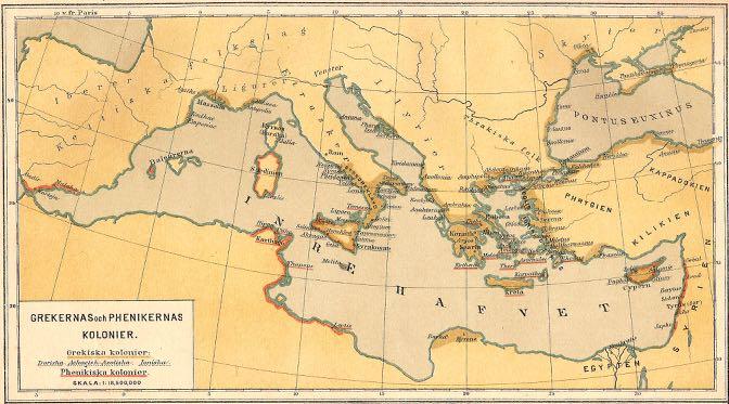 Grekerna Det antika Greklands storhetstid kan sägas börja redan under 700-talet f.kr 
