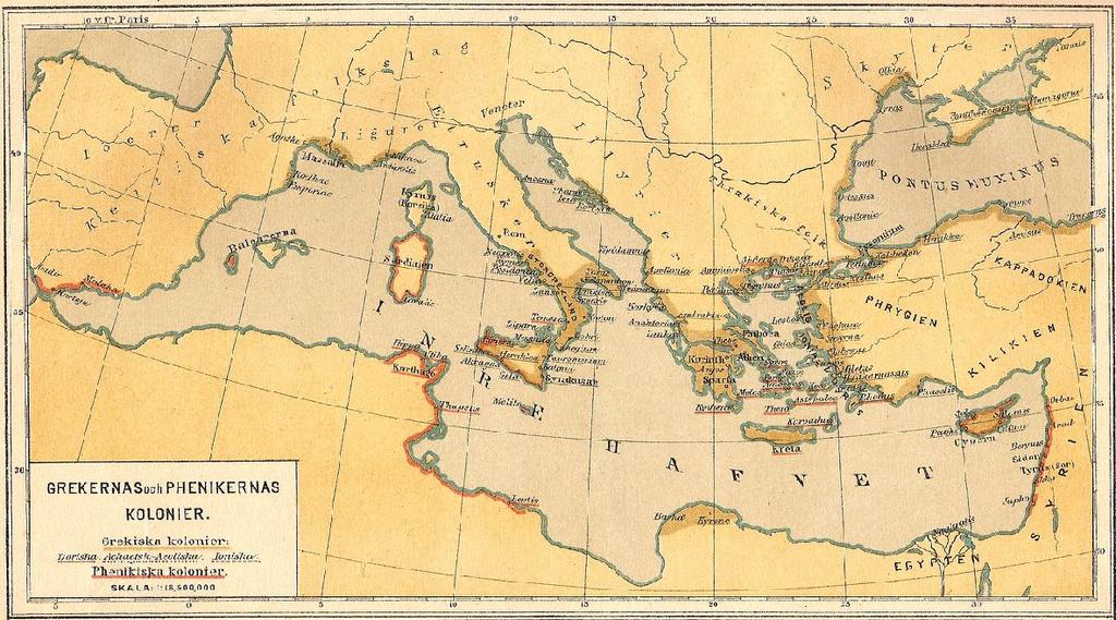 Grekerna och Perserna Omkring 500 f.kr gjorde några grekiska stadsstater, belägna vid Mindre Asiens västkust, uppror mot perserna.