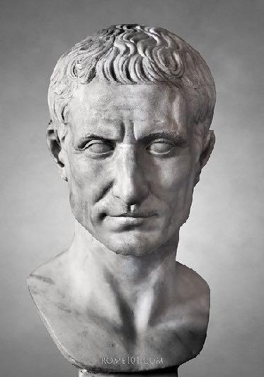 Caesar tar makten På 40-talet f.kr lyckades Julius Caesar med folkets och arméns stöd att göra sig till envåldshärskare.