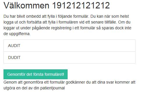 23/42 Välj Genomför det första