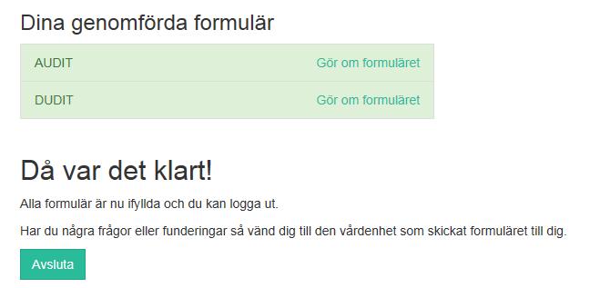 Avsluta eller Logga ut.