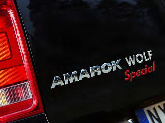 Amarok Wolf Special görs bara i en begränsad upplaga om 300 bilar och nästan alla är redan sålda nästan innan de började säljas.