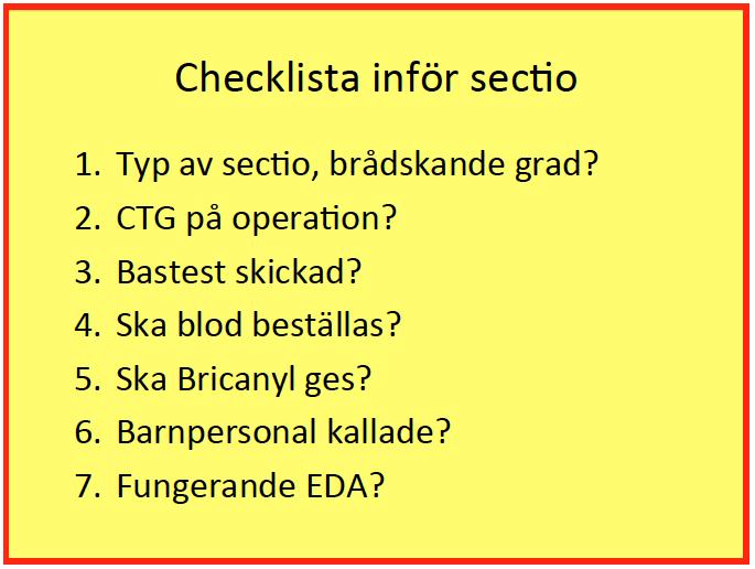 Checklist: 1. C.