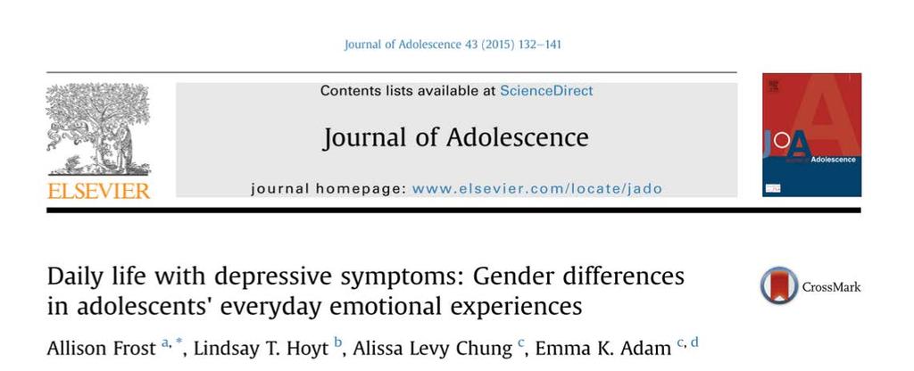 Anna Duberg 180307 All youth with depressive symptoms may benefit from treatments and interventions to