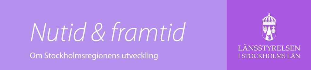 2012:3 Utbildningsnivåer och medelinkomst Kommunala jämförelsetal Stockholmsregionen är en kunskapsregion med en hög andel välutbildade invånare.