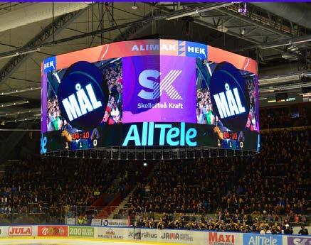 EXPONERING I SKELLEFTEÅ KRAFT ARENA POWERPLAY Hela säsongen...63 000 kr BOXPLAY Hela säsongen...48 000 kr 1:A MÅLSKYTT + ALLA AIK-MÅL Hela säsongen.