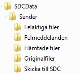 Visa felmeddelandet genom att: 1. Dubbelklicka på filnamnet 2.