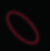 Den röda ringen lyser när en anslutning är etablerad (displayen är tom). Låg batterinivå.