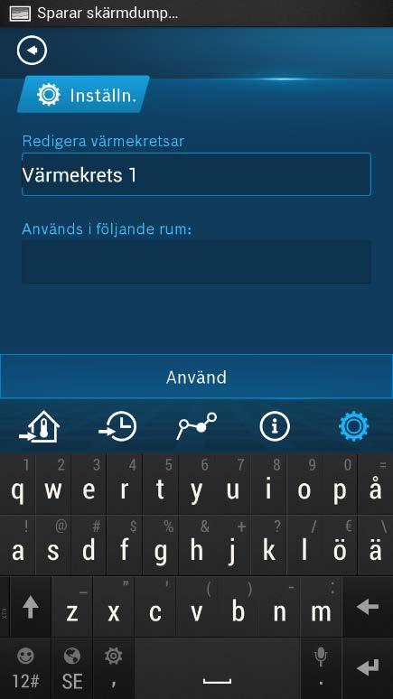 Inställningar Redigera