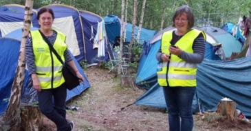 Totalt skrevs anmälningar på ca 50 personer för ringa narkotikabrott och innehav.