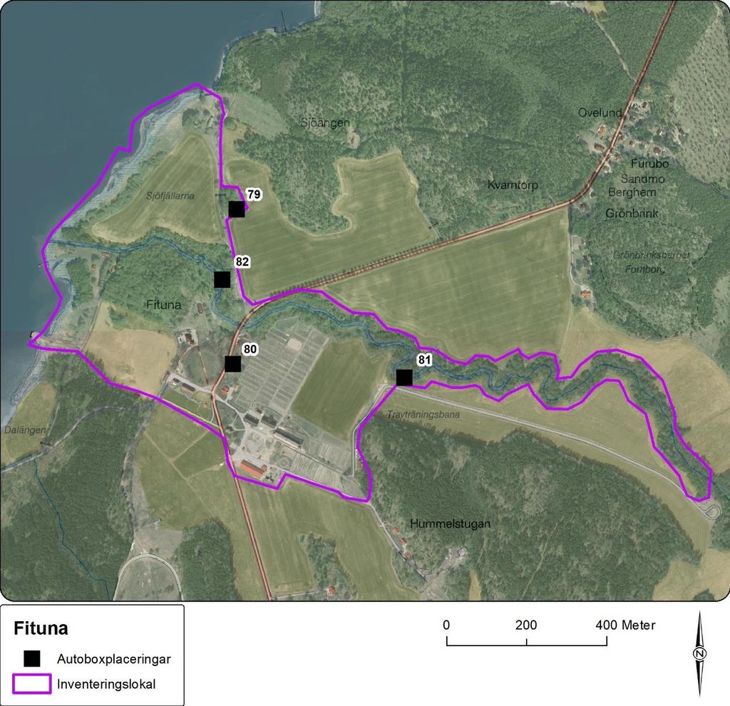 Lokaler i Nynäshamns kommun Figur 22. Fituna inventerades med fyra autoboxar.