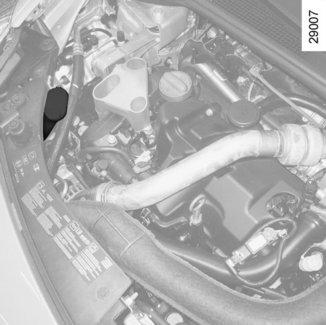 NIVÅER (3/3)/FILTER FILTER Byte av filterelement (luftfilter, kupéfilter, dieselfilter etc.) ingår i din bils underhåll.