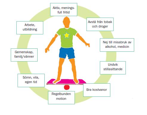 Bra testvärde viktigt för både ork och hälsa Under den korta tid som nutidsmänniskan har existerat har konstruktionen inte förändrats. Vi är fortfarande anpassade till ett stenåldersliv.