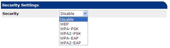 Ändra nätverksinställningar från webbsidan 4 Nätverksinställningar f g h i Ange CA-certifikatets filnamn och klicka sedan på [OK].