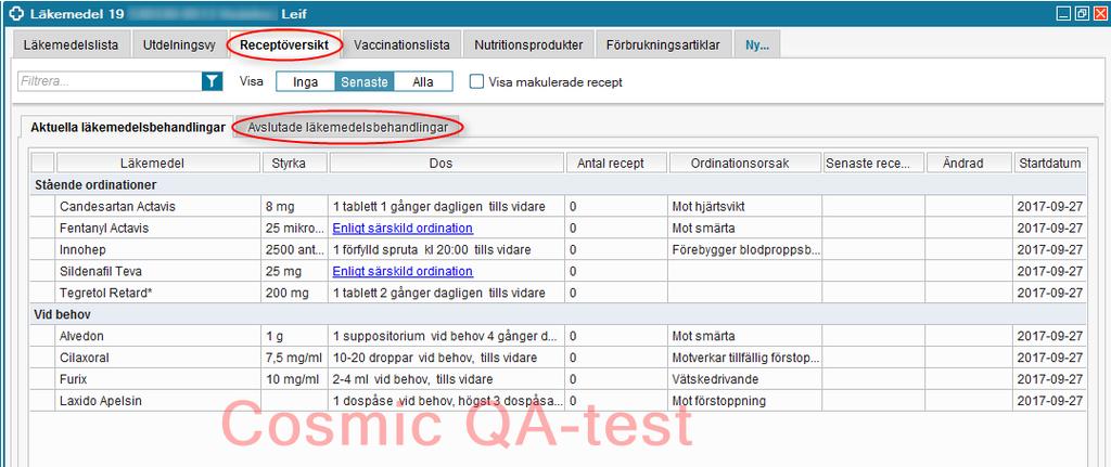 Detta gäller behandlingar som är avslutade från och med 2017-10-30.