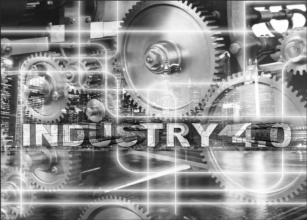 NYA PRODUKTIONSSÄTT INDUSTRY 4.0 Den fysiska och digitala världens integration sätts i fokus i framtiden. Den klassiska producerande industrin är snabb och levererar individuella produkter.