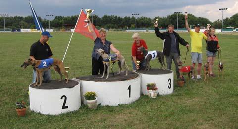 SM Öppen Klass. Nr 6 Lucky Luke, 3 Wild Run Man, 4 Aussie Green, 1 Sorrento, 2 Next Episod. Foto Boel Lundberg.