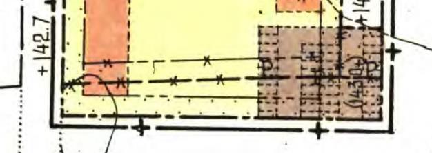 Nedan är bilder på påverkade planer. Tomtindelningen upphävs i dess helhet. Berörd del av detaljplan för Haganäsvägen, 2013 Tomtindelning av Kv.