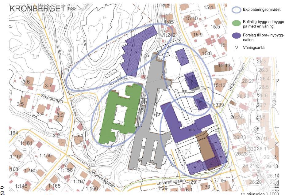 A C B D Figur 1-2: Indelningen av tilltänkta områden, bild hämtad från Förfrågningsunderlaget.