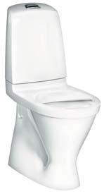 Med vit standardsits GB111510401211 779 61 62 4 868 kr 1510 Nautic Hygienic Flush med dolt p-lås Golvstående toalett med öppen spolkant. Dubbelspolning 2/4 liter.