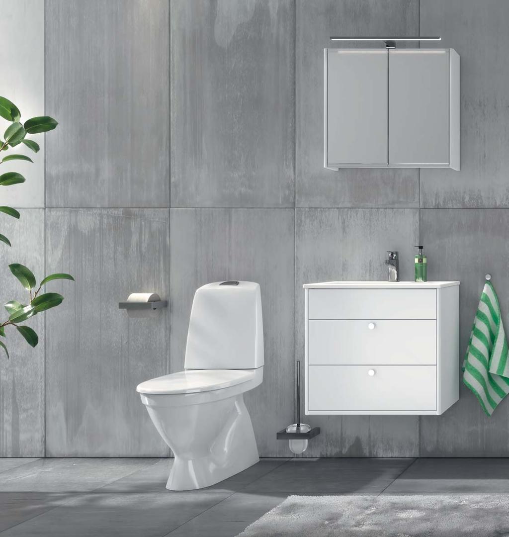 WC WC / Toaletter från Gustavsberg tillverkas i tätsintrat sanitetsporslin, det mest hygieniska och hållbara materialet för badrumsporslin som finns.