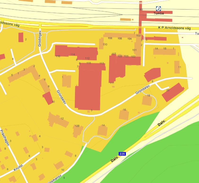 Sida 2 (13) 1 Uppdrag och syfte har på uppdrag av Tumbafastigheten Orren AB tagit fram en dagvattenutredning för planområdet Orren 3 i Botkyrka kommun.